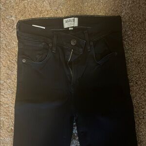 Agolde Midnight Black Denim Pants